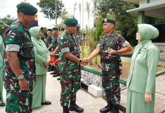 Kunjungan Pangkostrad di Satjar Brigif 14 Kostrad
