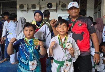 Zyan dan Muja merebut medali emas, sedang Zidane membawa pulang medali perak; total 13 medali emas diraih Takasima Club dari 18 atletnya di Test Event PON XXI 2024 & Kejurnas Taekwondo Open Menpora Cup