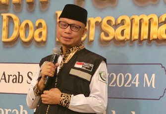 Direktur Layanan Haji Luar Negeri Subhan Cholid di Makkah, Kamis (30/5/2024).