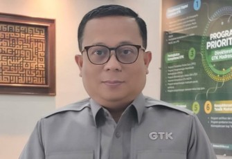 Direktur GTK Madrasah, Thobib Al Asyhar saat memberikan keterangan di Jakarta, Minggu (8/12)