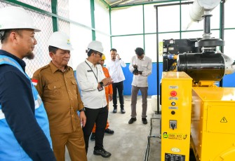 Gubernur Ansar Resmikan Gedung Konseling dan Operasikan Mesin Genset 350 KVA Dukung Penerangan Masyarakat