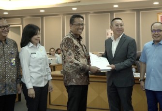 Menkumham Dalam Pada Gelaran Pembahasan Bersama.