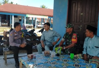Personel Polsek Rambah Samo Gelar Cooling System Dengan Tokoh Pemuda