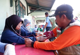 Pengobatan Massal Dalam Rangka HUT TNI Ke 79 Tahun 2024