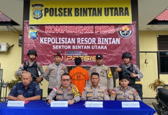 Polsek Bintan Utara Berhasil Mengamankan Pelaku Curanmor di Tanjung Uban