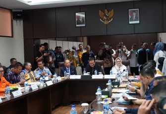BP Batam Hadiri Rapat Kunjungan Kerja Spesifik Komisi V DPR RI di Bandara Hang Nadim