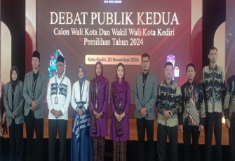 KPU Kota Kediri Gelar Debat Publik Terakhir di Pilkada Serentak 2024