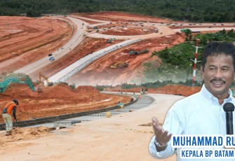 Muhammad Rudi Langsung Tinjau Progres Proyek Infrastruktur