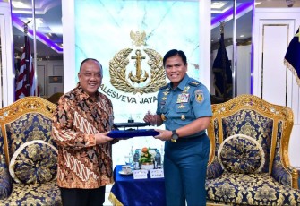 Kasal Terima Audiensi Ketua Umum Koni Pusat