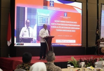 Wisnu saat memberikan sambutan di Jakarta, Rabu (21/02/2024).