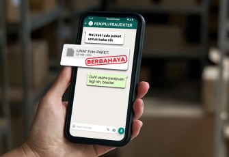 Ilustrasi Penipuan melalui File APK 
