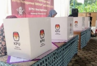 Ilustrasi Tempat Pemungutan Suara 