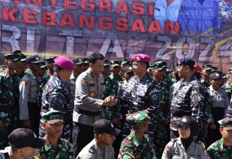 Siswa Kodiklatal Ikuti Diklat Integrasi Kampus Kebangsaan TNI-Polri  
