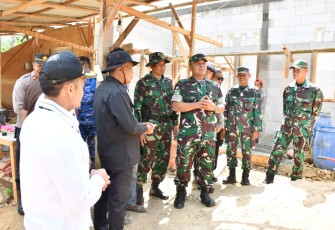 Dansatgas TMMD ke 121 Tahun 2024 Kodim 0802/Ponorogo Tunjukkan Sasaran Program TMMD