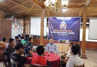 Wartawan Kabupaten Blora antusias mengikuti kegiatan Engagement dan Upskilling dengan media Blora yang diselenggarakan Pertamina EP Zona 11 Regional Indonesia Timur