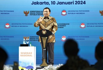Menteri Pertahanan RI Prabowo Subianto 