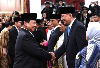  Sjafrie Sjamsoeddin Dilantik Sebagai Menteri Pertahanan RI Periode 2024-2029