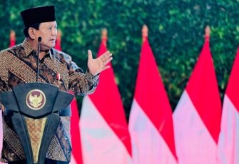 Presiden Prabowo Subianto membuka Rapat Koordinasi Nasional (Rakornas) Pemerintah Pusat dan Pemerintah Daerah Tahun 2024 yang digelar di Sentul International Convention Center (SICC), Kabupaten Bogor, Provinsi Jawa Barat, pada Kamis, 7 November 2024