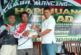 Kodim Ponorogo Gelar Lomba Mancing 