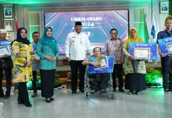 Pemprov Babel Beri Apresiasi UMKM Award 2024 /Foto : Dina