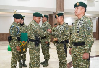 Pangkostrad Pimpin Sertijab Pejabat Kostrad dan Tradisi Korps Prajurit Kostrad