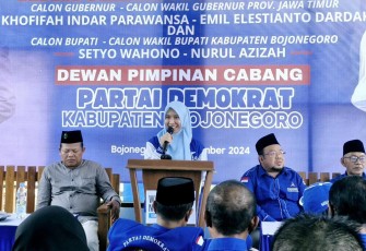 Politisi Demokrat ini Kerahkan Relawan Rayu Warga Bojonegoro dan Tuban Pilih Khofifah-Emil 