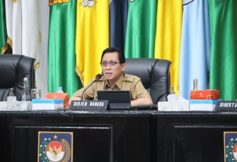 Direktur Jenderal (Dirjen) Bina Pembangunan Daerah (Bangda) Kementerian Dalam Negeri (Kemendagri) Restuardy Daud
