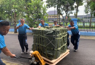 Personel Sathar 72 Depohar 70 Terlibat dalam Latihan Airdrop Berskala Besar