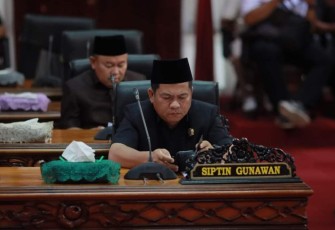 Anggota DPRD BS Sipatin Gunawan,