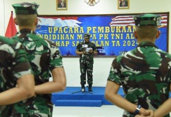 108 Perwira PK TNI AL Angkatan 31 Tahun 2024 Lanjutkan Pendidikan di Kodiklatal