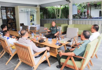 Kunjungan Dandim 0806/Trenggalek ke Bendungan Bagong
