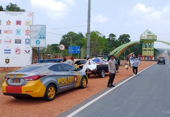 Polres Bintan Monitoring Penertiban APK dan Tingkatkan Harkamtibmas