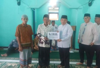 Wabup Seluma Safari Ramadan di Majid Al Fatah Desa Bukit Peninjauan II