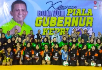 Kejuaraan Bola Voli Gubernur Cup Kategori Putri U-23 Zona Bintan Tahun 2024