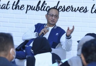 Direktur Jenderal Aplikasi Informatika Kementerian Komunikasi dan Informatika Semuel A. Pangerapan