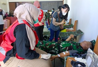 Acara Pembukaan Patroli Terkoordinasi Satgas Pamtas RI-Malaysia Yonzipur 5/ABW dan Pasukan Batalyon 10 RRD