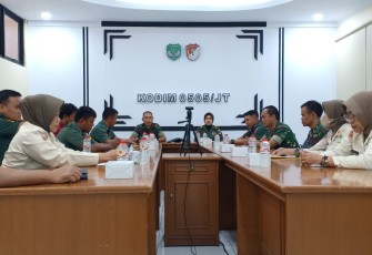Pembinaan Keuangan Kodim 0505/Jakarta Timur Oleh Perwira Keuangan