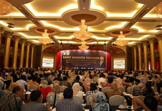 Rapat Anggota Tahunan BP Batam, Minggu (28/1/2024) di Ballroom Harmoni One Hotel Batam.