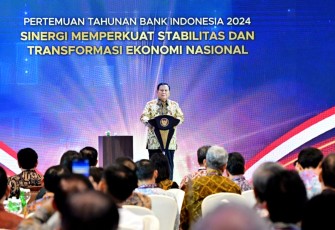 Panglima TNI Hadiri Pertemuan Tahunan Bank Indonesia Tahun 2024