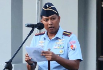 Komandan Lanud Raden Sadjad Natuna, (Danlanud RSA) Kolonel Pnb Dedy Iskandar, S.Sos., M.M.S., M.Han.