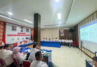 Kanwil Kemenkumham Sumut Gelar Rapat Fasilitasi dan Harmonisasi