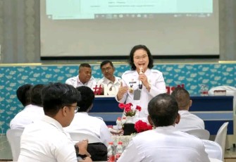 Kabag Program dan Humas Kanwil Kemenkumham Sumut Hotmonaria Damanik Jelaskan Pentingnya LKjIP