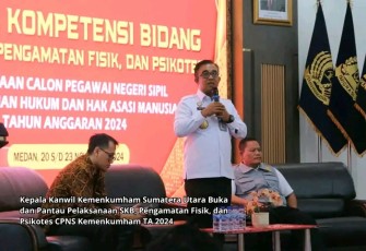 Agung Krisna Pantau Langsung Seleksi Kompetensi Bidang Kesehatan.