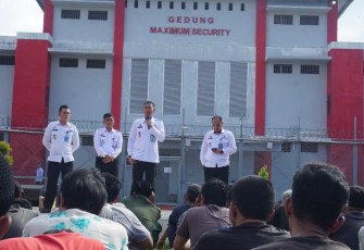 Sosialisasi Pemilu 2024 Lapas Cilegon, Rabu (7/2)