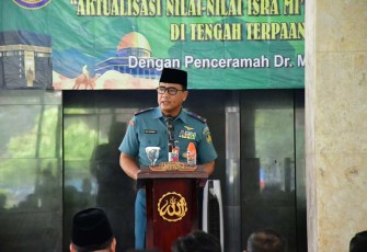 Peringatan Isra Mi'raj di Puspenerbal, Kamis (15/2)