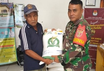 Pembagian Beras PKH Wilayah Desa Binaan