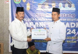 Safari Ramadan Kepala BP Batam Muhammad Rudi 
