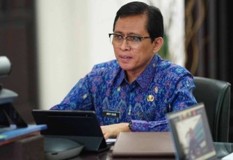 Dirjen Bangda Kemendagri Restuardy Daud 