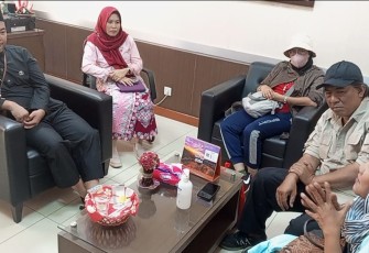 Komunitas Jurnalis Depok saat audensi bersama Dinkes Kota Depok, Kamis (4/4)