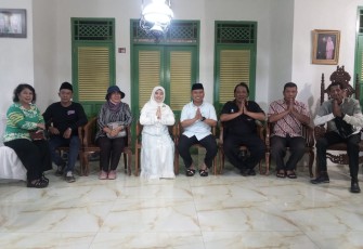 KJD bersama Sekda Kota Depok Supian Suri, Kamis (11/4)